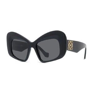NEW LOEWE SUNGLASSES BLACK GREY WOMEN EYEWEAR LOEWE